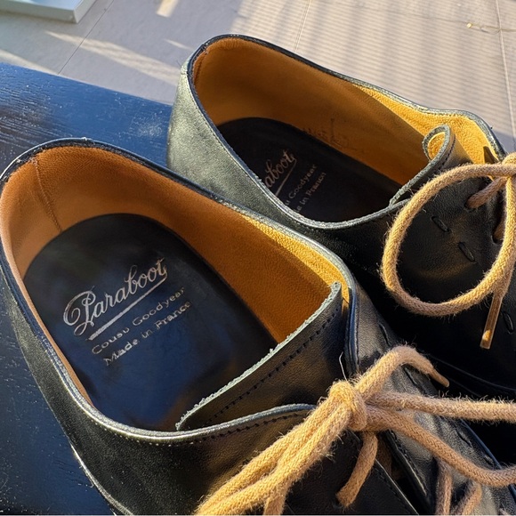 Paraboot black leather dress shoes - Picture 6 of 6